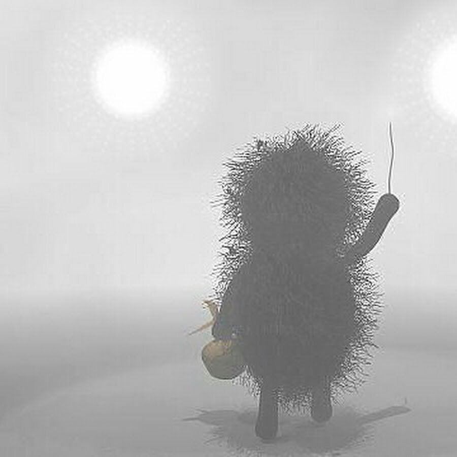 Ежик в тумане арт