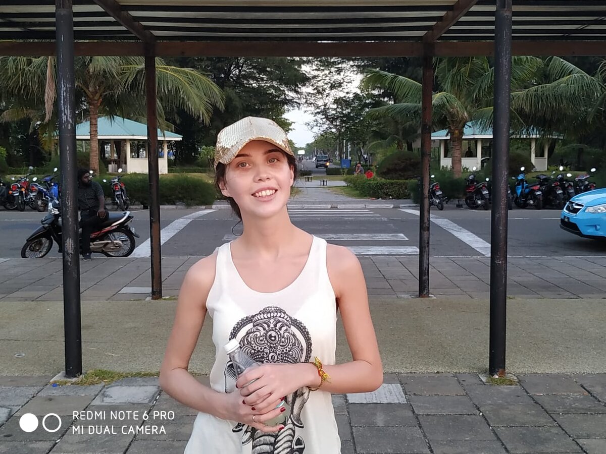 Одни из первых съемок. Мальдивы, 2019.