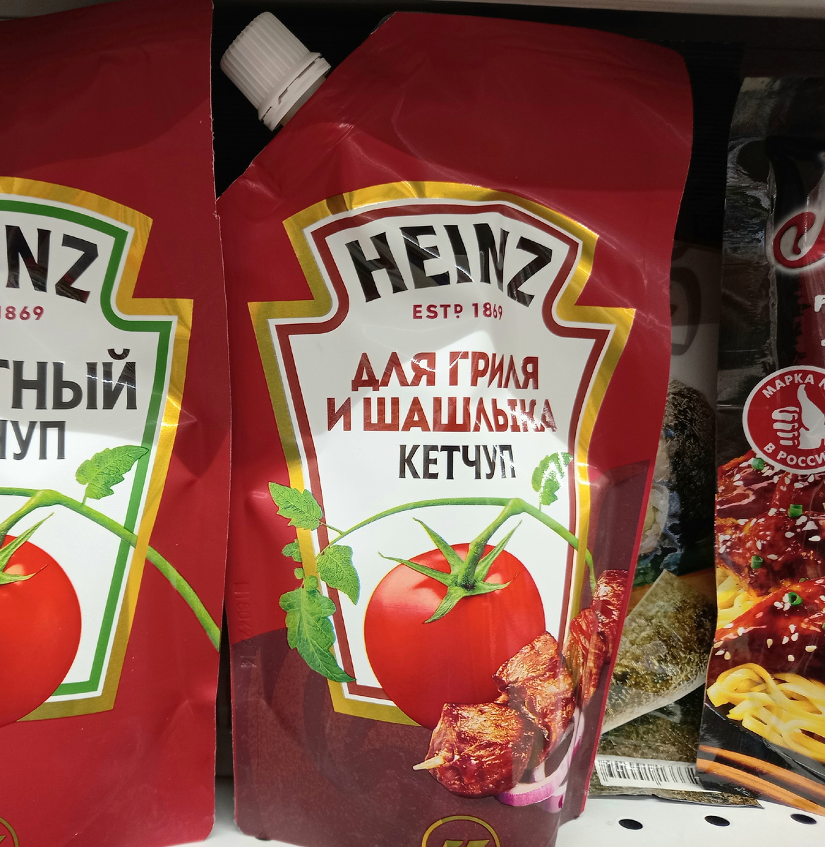 Кетчуп "Heinz" (фото автора)