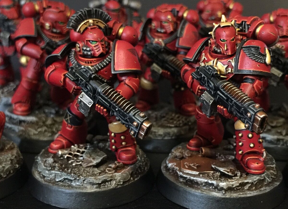 Саламандры Horus Heresy Miniatures