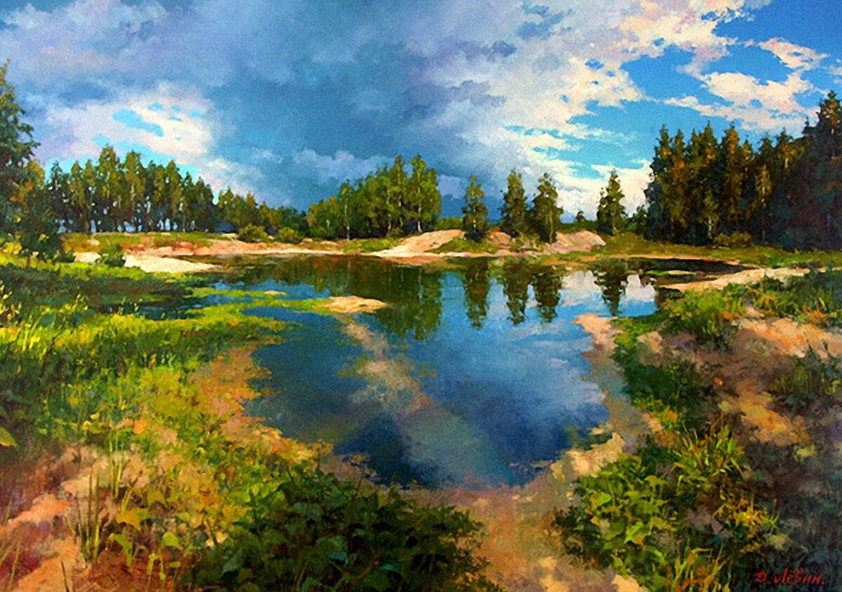 Вдали от суеты картина