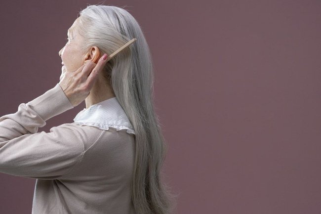    седина волосы старость