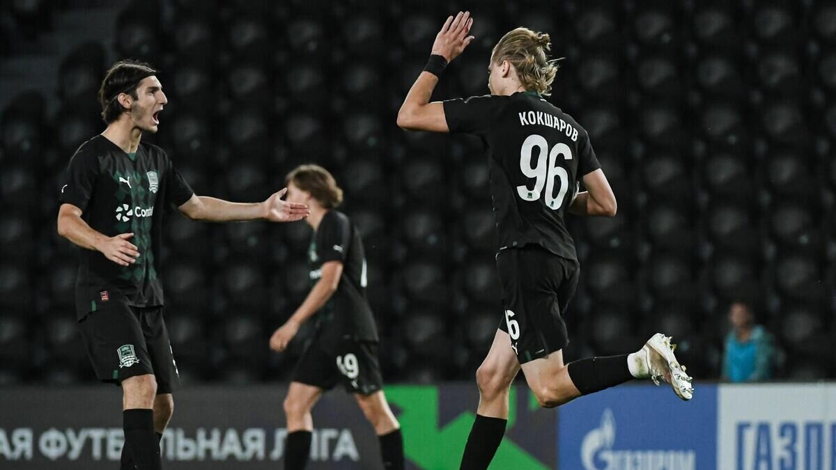    Футболисты молодежной команды "Краснодара"© Фото : сайт "Краснодара"