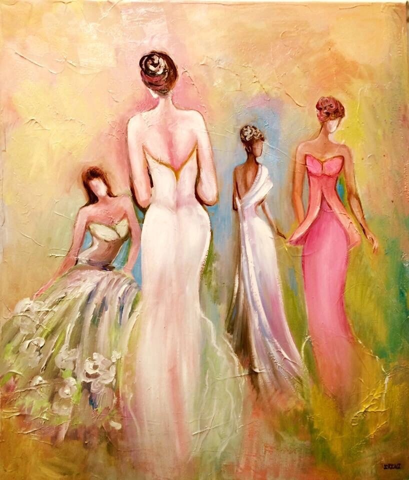 Dance. Oil  painting by Irini, 2014 This was created by Me eight years ago.    