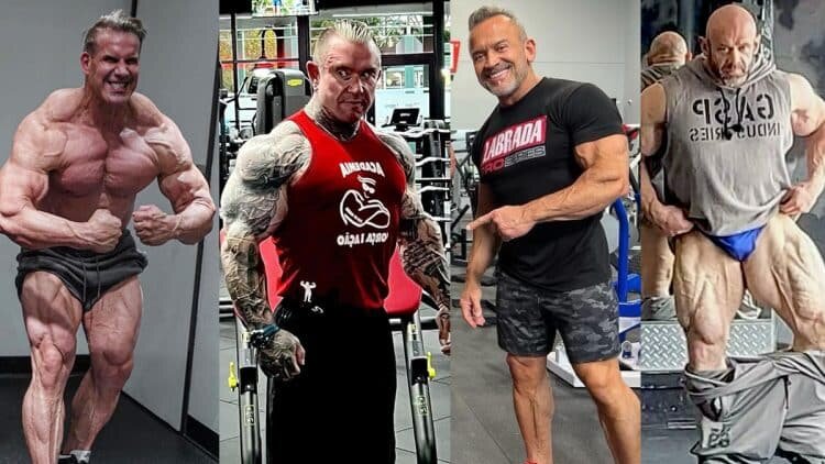 Бодибилдеры на пенсии все еще в форме (изображения из Instagram)