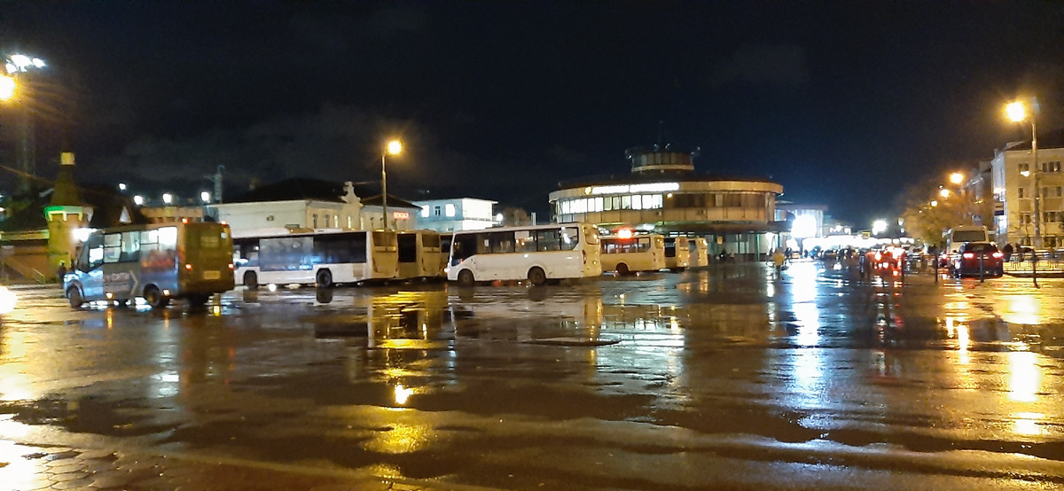 Станция небольшого городка