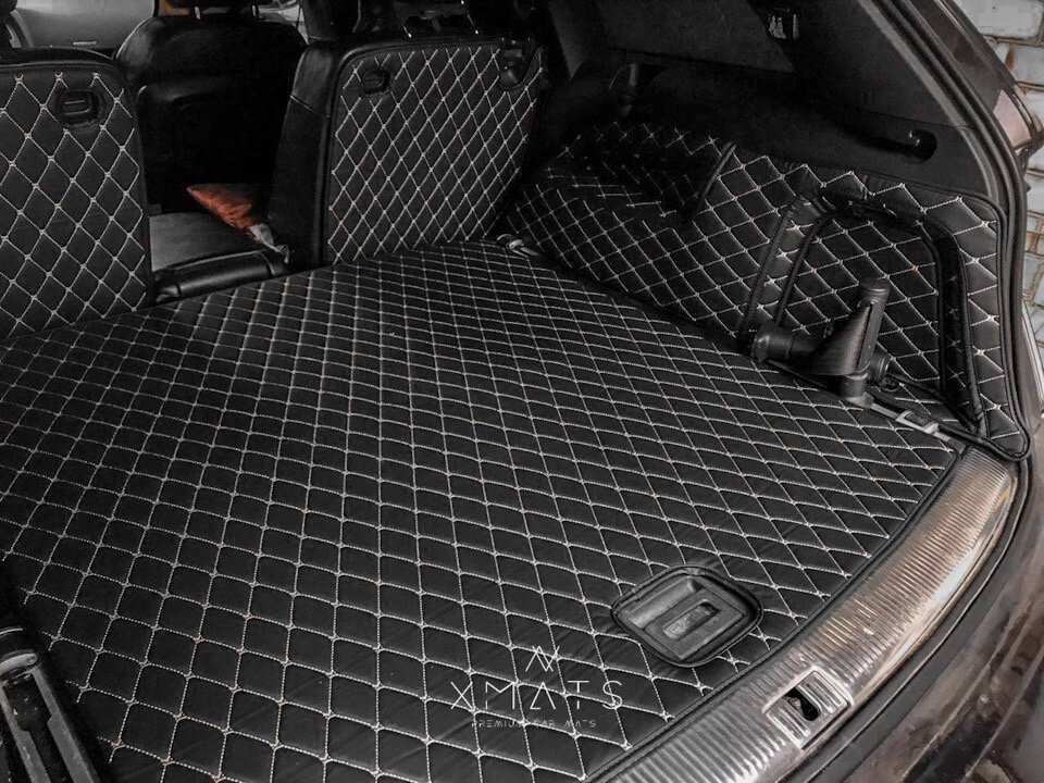 Коврики из экокожи на Audi Q7