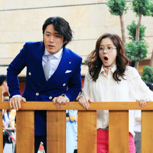 Кадр из дорамы "Обречен любить тебя" (2014) 