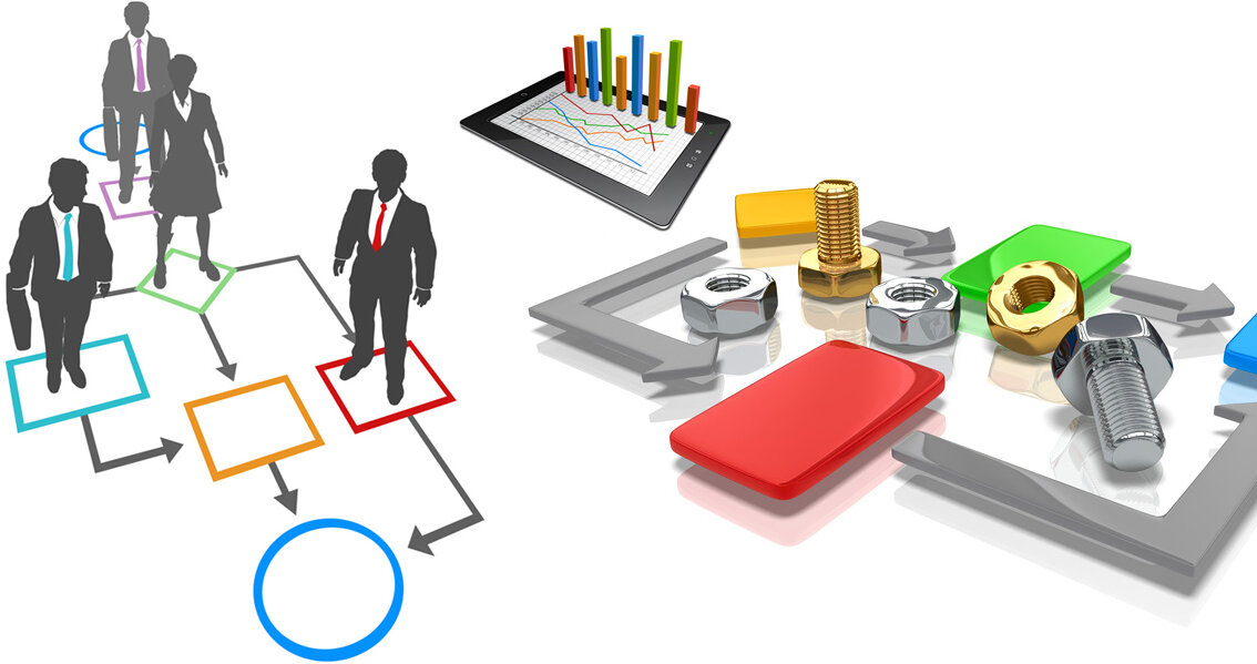 Автоматизация бизнес-процессов. Изображение из сети.