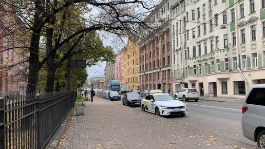 Санкт-Петербург. Прогулка по Чкаловскому проспекту (часть 1)