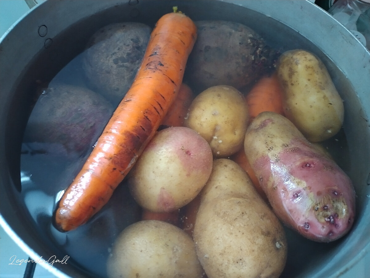 Только свекла покупная...