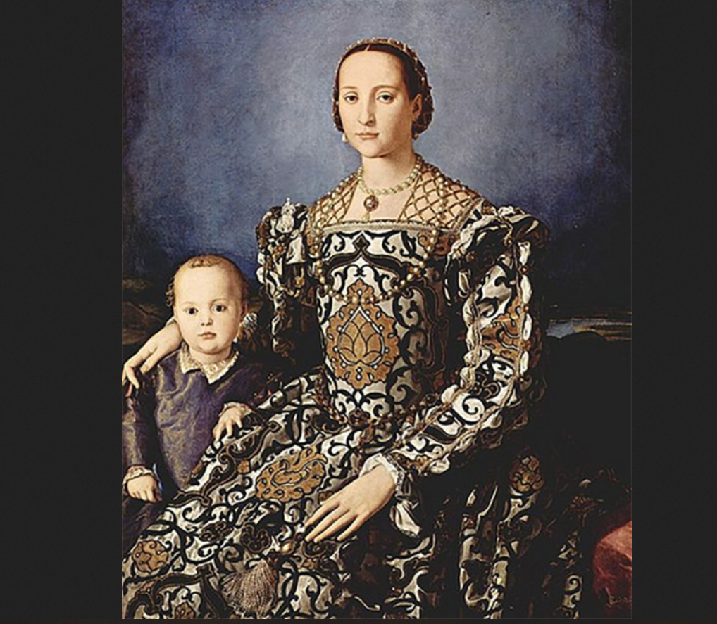 Аньело Бронзино. "Элеонора ди Толедо и Франческо Медичи", около 1550 года.