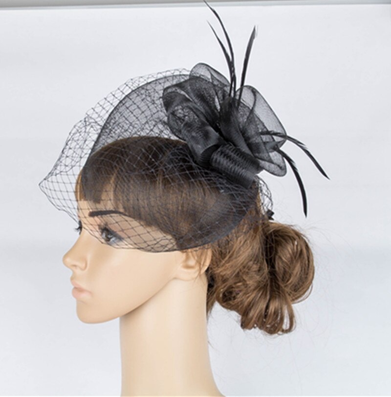 Шляпка вуалетка