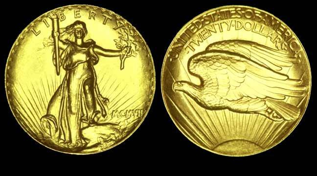  «Двойной Орел» 1933 года - золотая монета США номиналом 20 долларов.