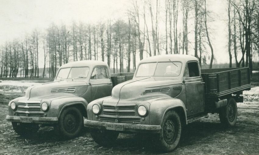 Опытные предсерийные образцы УАЗ 300, Ульяновск, 1949г.