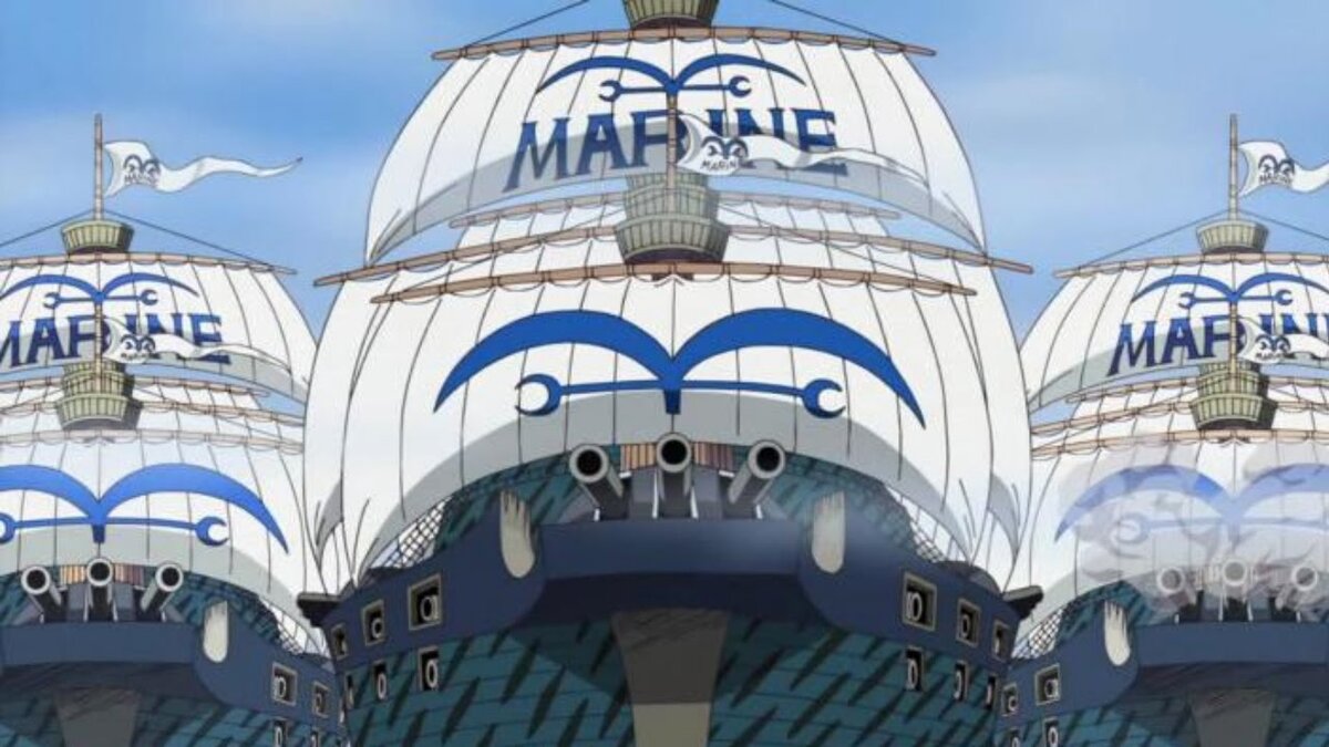 Корабль морского Дозора Ван Пис