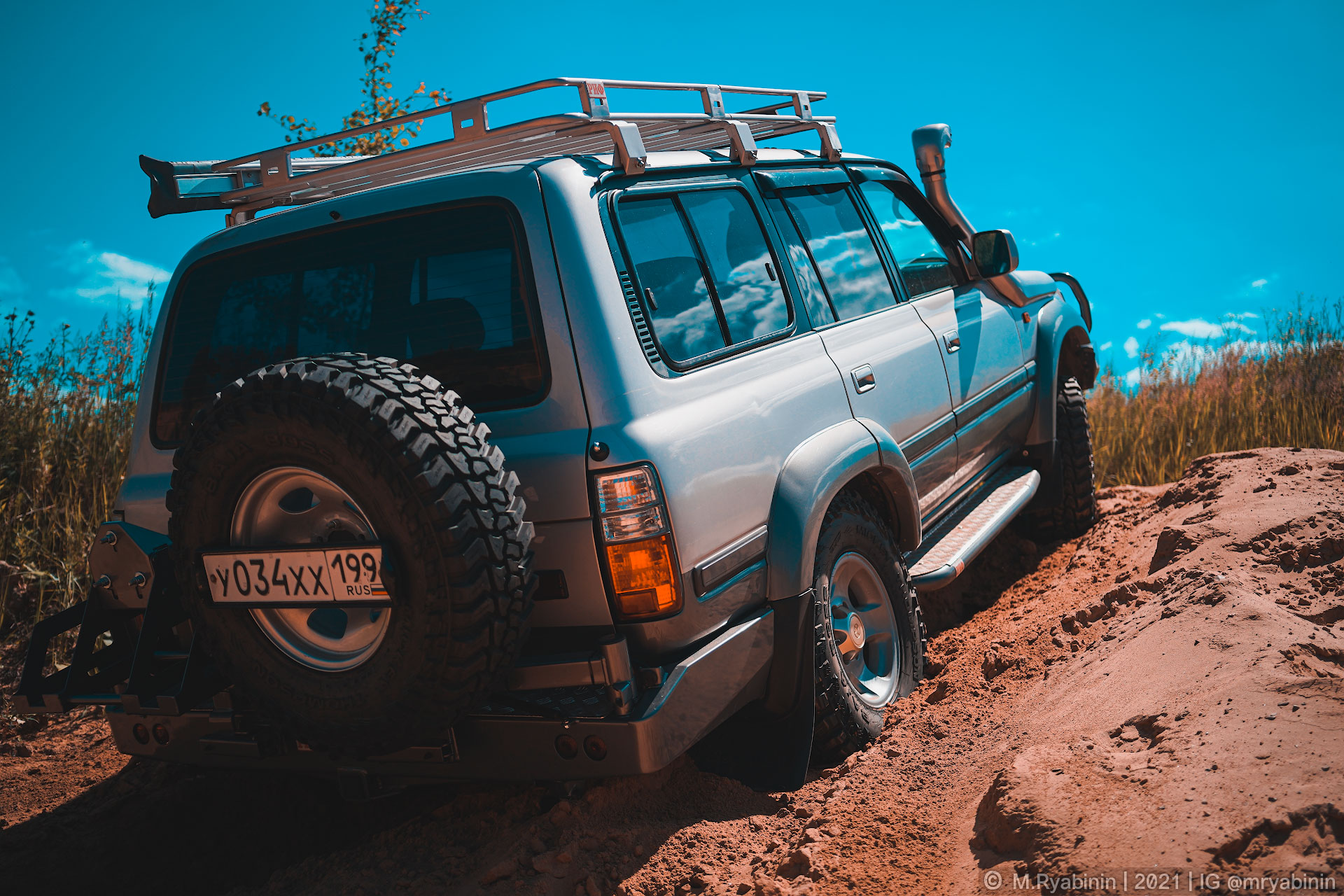 Toyota Land Cruiser 80 - мечта искателя приключений или внедорожный тюнинг легенды1