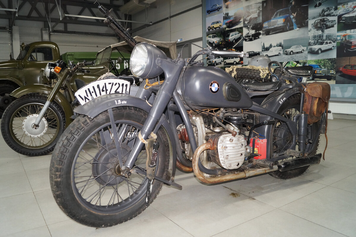 BMW r75 Feldgrau