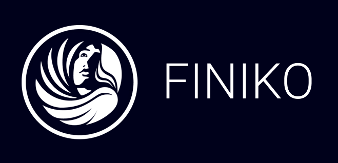 Значок Финико. Визитки Финико. Fini логотип.