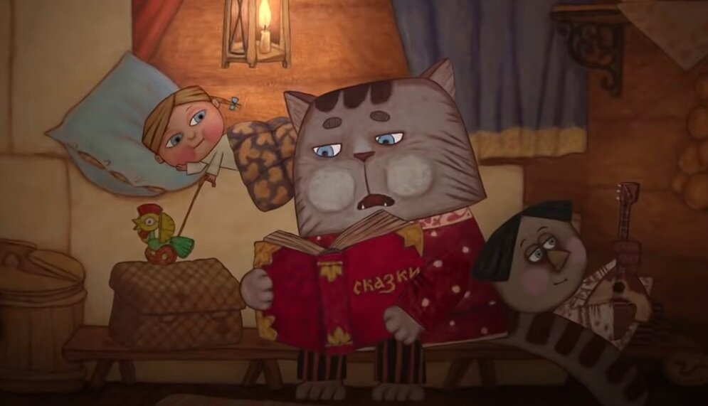 Кадр из мультфильма "Жихарка", студия "Пилот", режиссер Олег Ужинов, 2006 г.