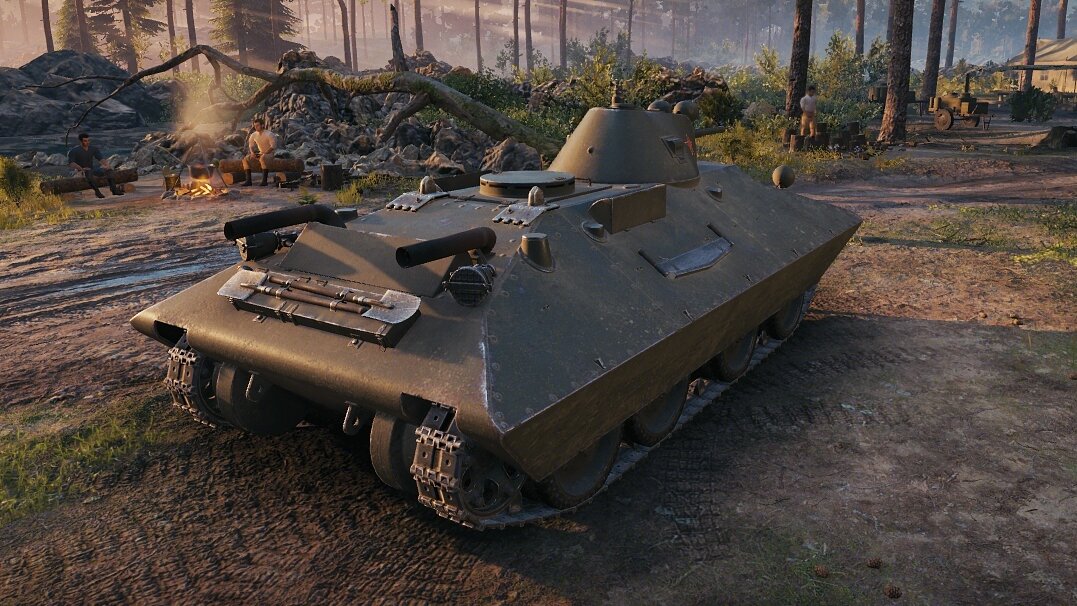 Скриншот из игры World of Tanks