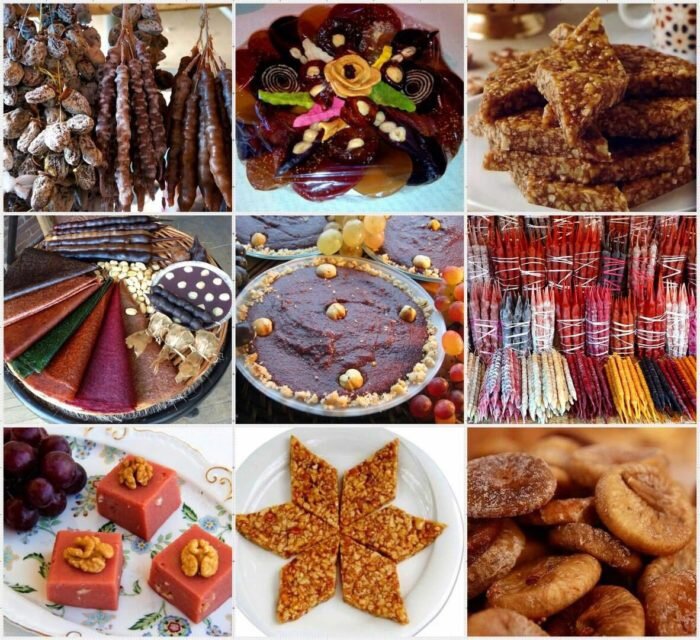 грузинские сладости. фото из интернета.