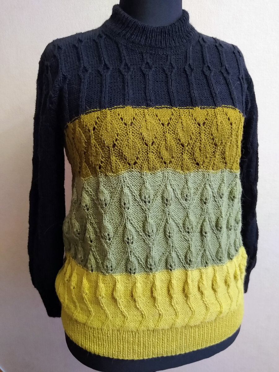 Готовый свитер.