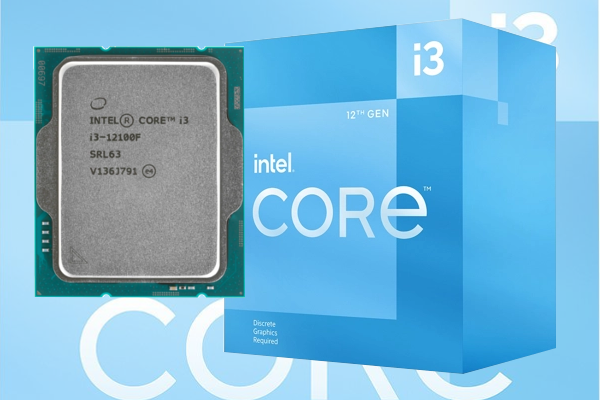 Процессор Intel Core i3-12100F, обзор