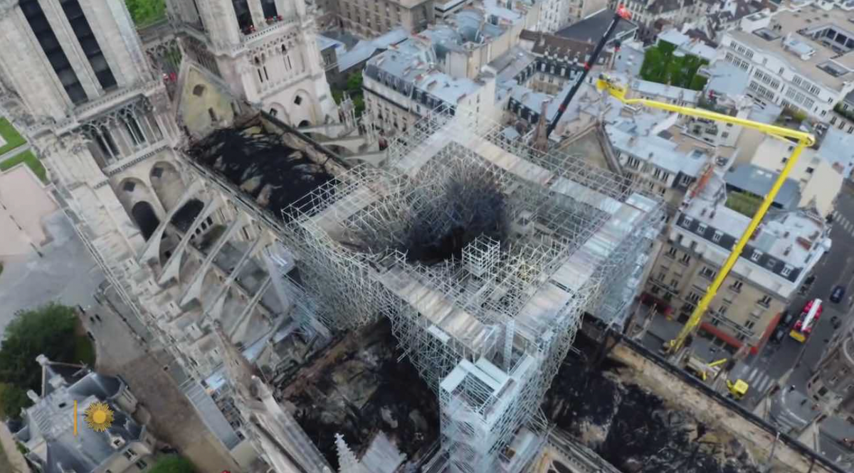 Фото с места восстановительных работ от The Good Complex.