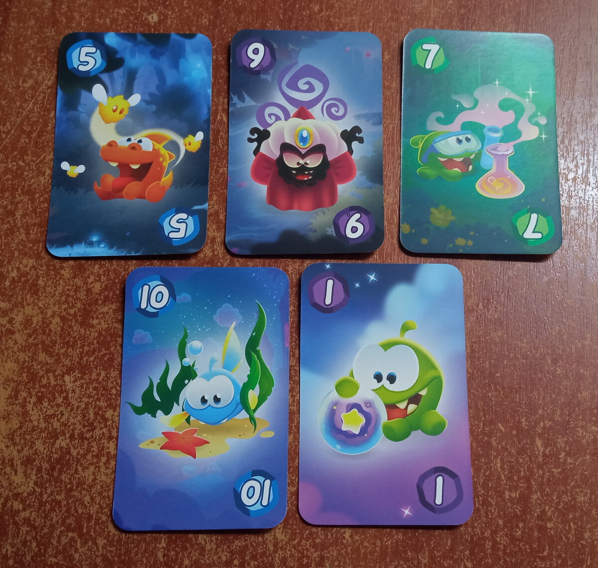 Фото с 1 по 5 карту 