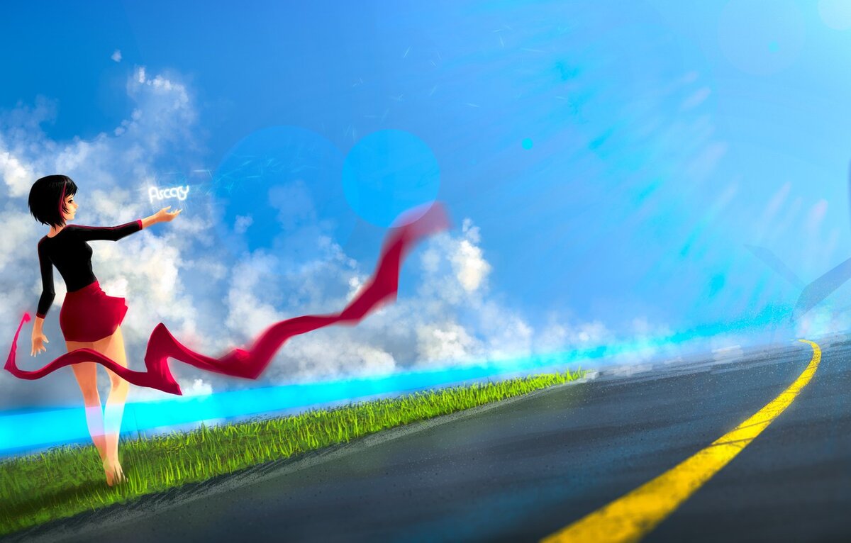 https://avto.goodfon.ru/wallpaper/risunok-devochka-lenta-doroga.html
