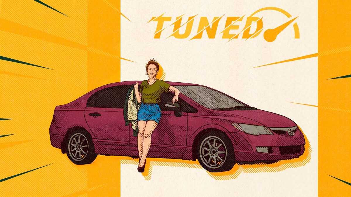 Мой первый тюнинг: Honda Civic