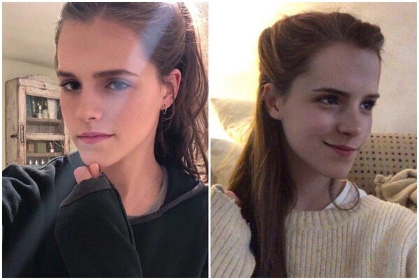 В первую секунду девушку действительно можно принять за Эмму!