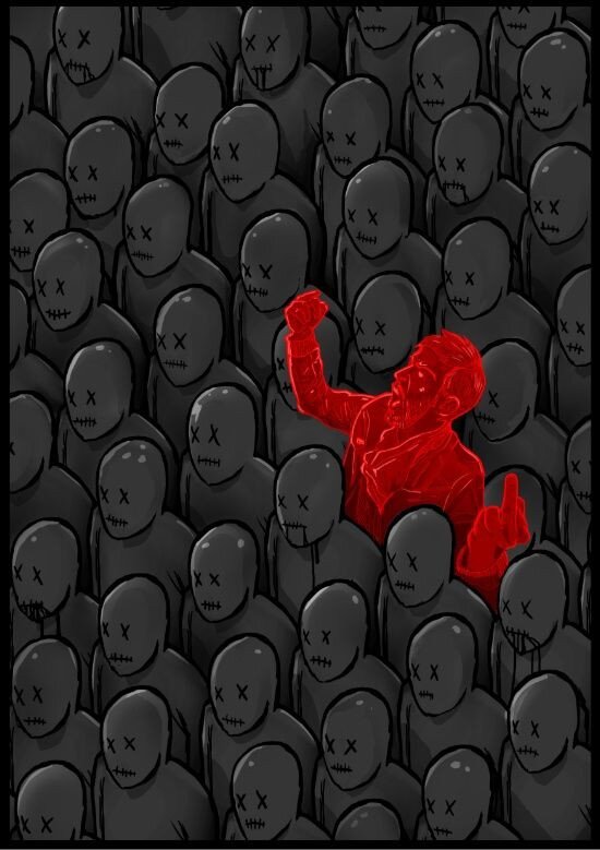 REACT Art Print by Jesus Bane 