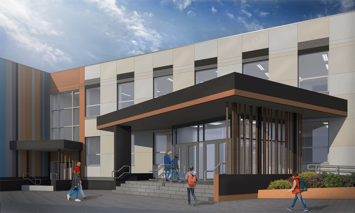 Новая школа в красково московская область. Современная школа. Реализованные проекты школ. Здание школы. Современная школа архитектурный проект.