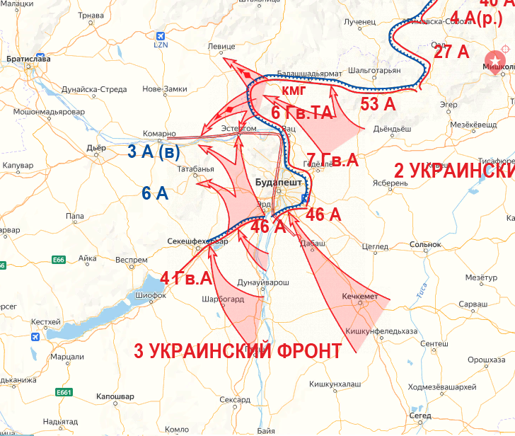 Это была самая тяжёлая операция РККА в 1945. Бои за Будапешт | Наша ...