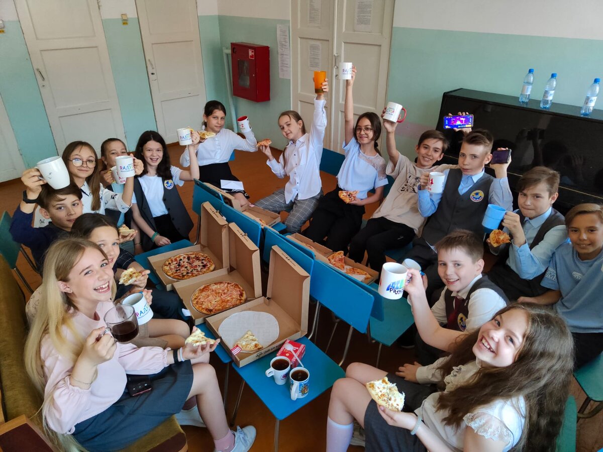 Очень классно посидели, пообщались