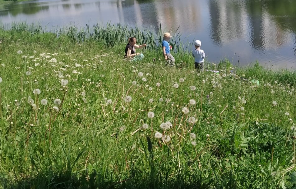 Личное фото - рыбалка в парке