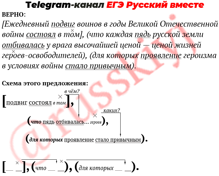 Егэ русский задание 22 26 практика