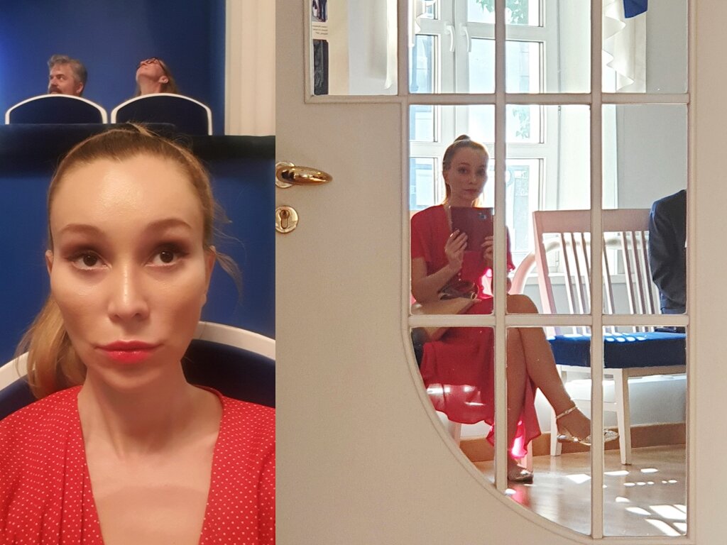 М-да... Селфи явно не мой конёк... Но так как ходила в одиночестве, то снимать меня было некому :)