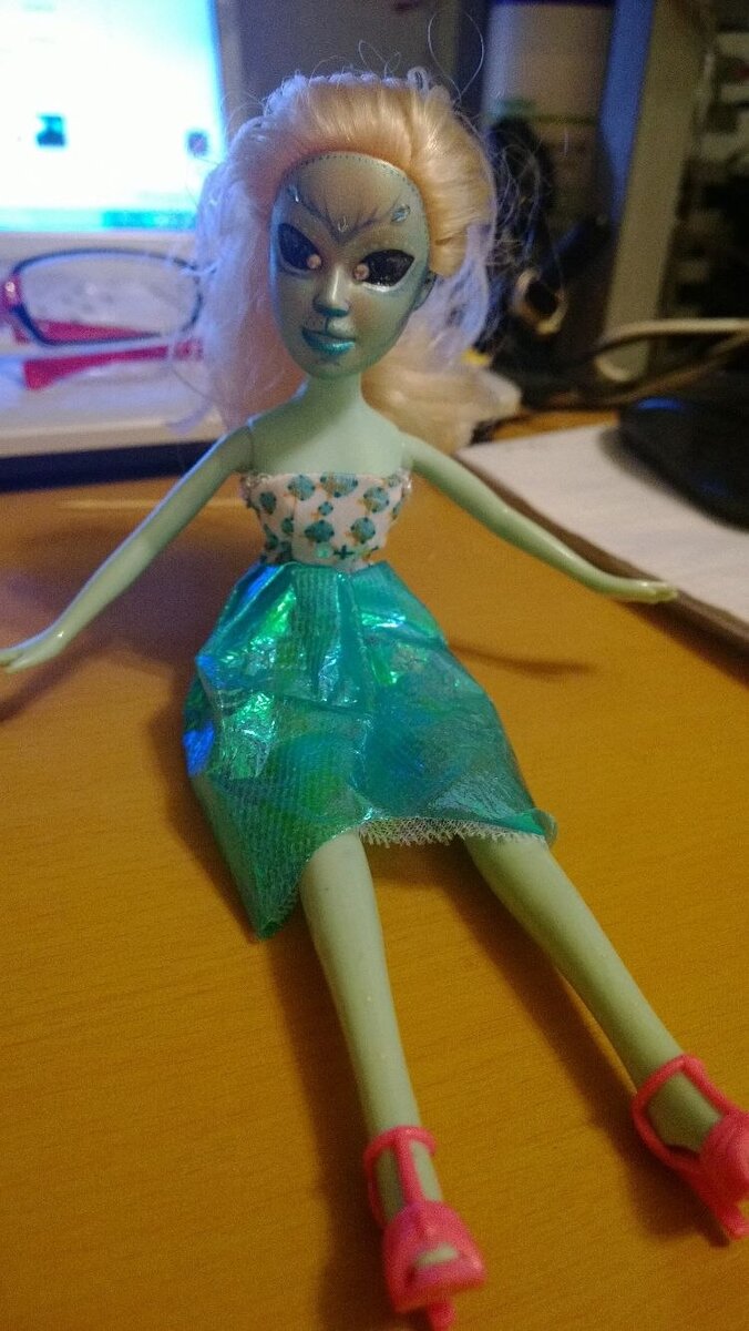 Это мой первый ООАК . Полет фантазии и безумства :)