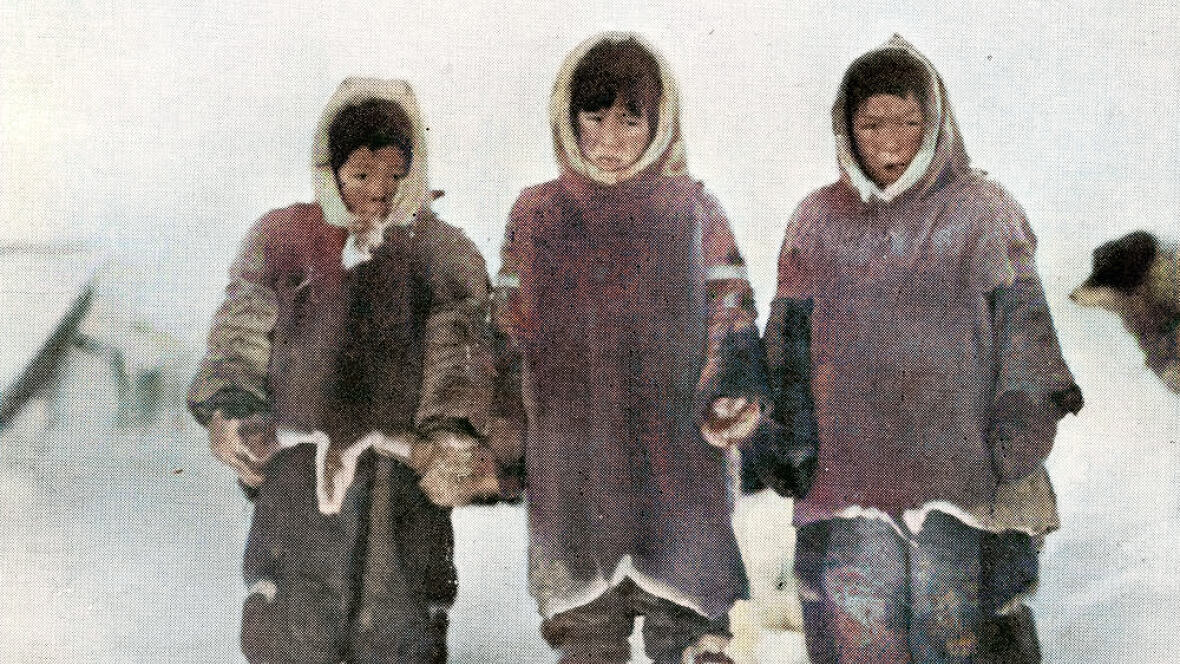 Голодные эскимосы туле... © Миклухо-Маклай