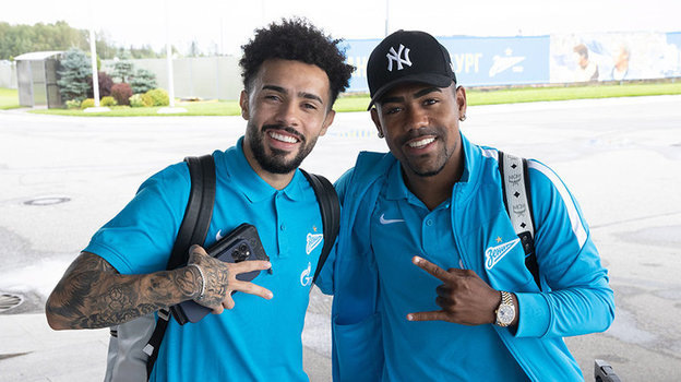 Клаудиньо (слева) и Малком (справа) / Фото: © sport-express.ru 