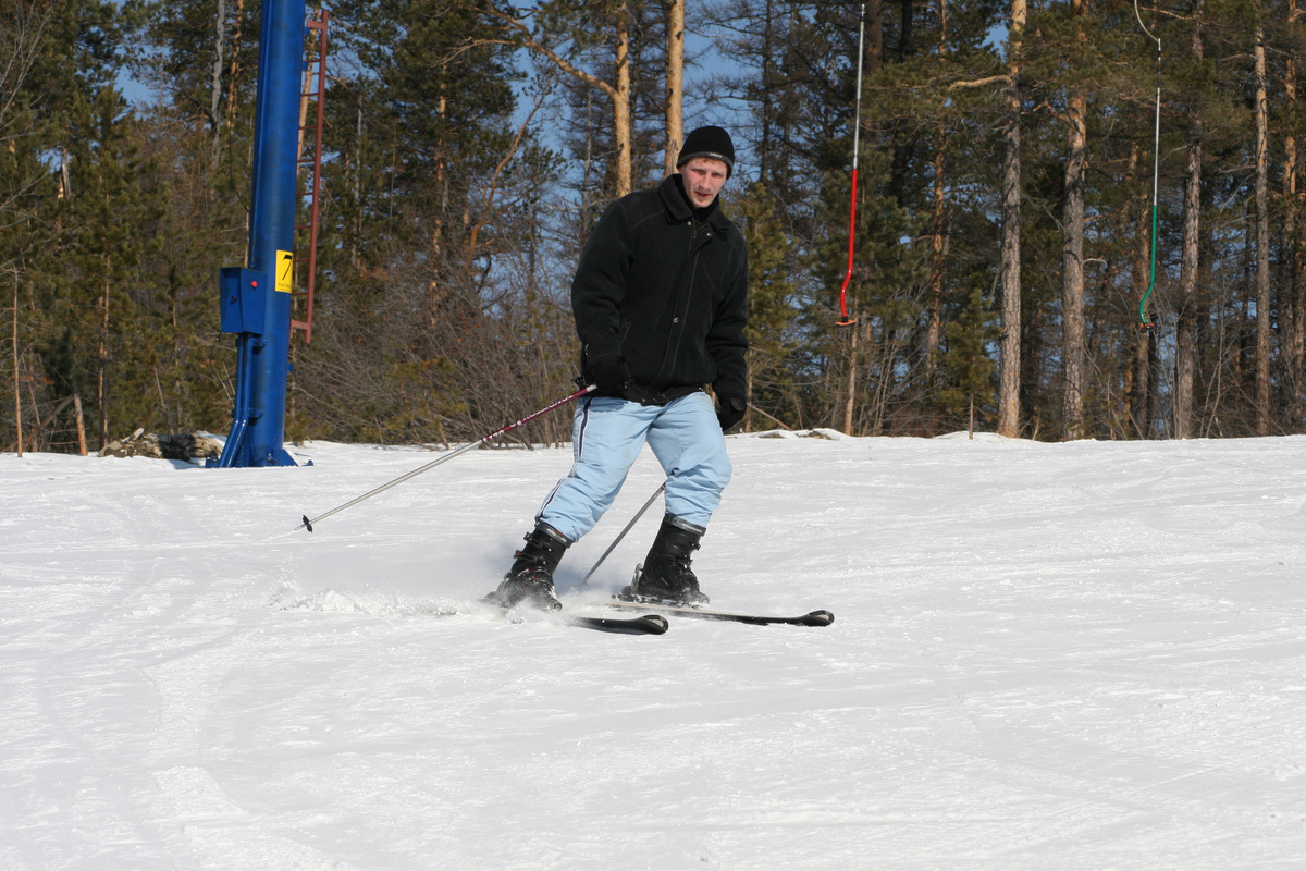 Горные лыжи - одно из прежних увлечений