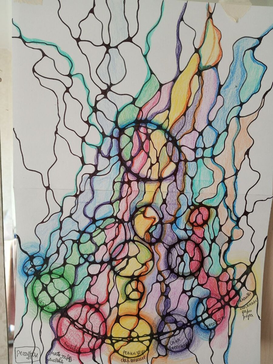 Закончила рисунок 