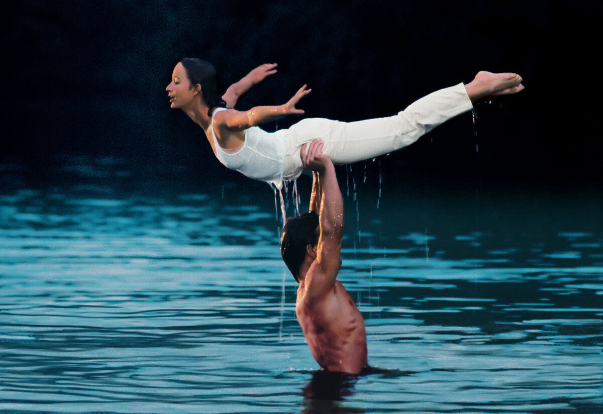 Кадр из фильма "Грязные танцы"/"Dirty Dancing" 1987 год США