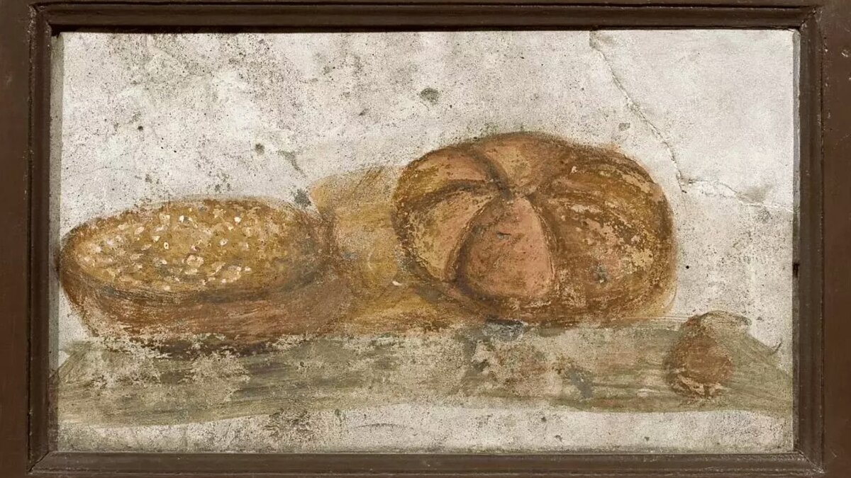 Фреска, Помпеи, 1 в. © Национальный археологический музей Неаполя