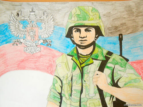 Военная тематика рисунки