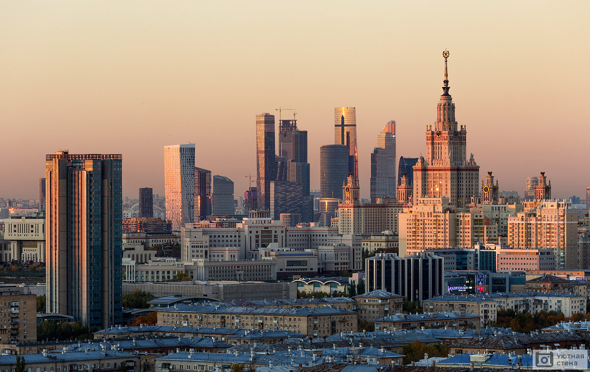 Панорама города, Москва, 