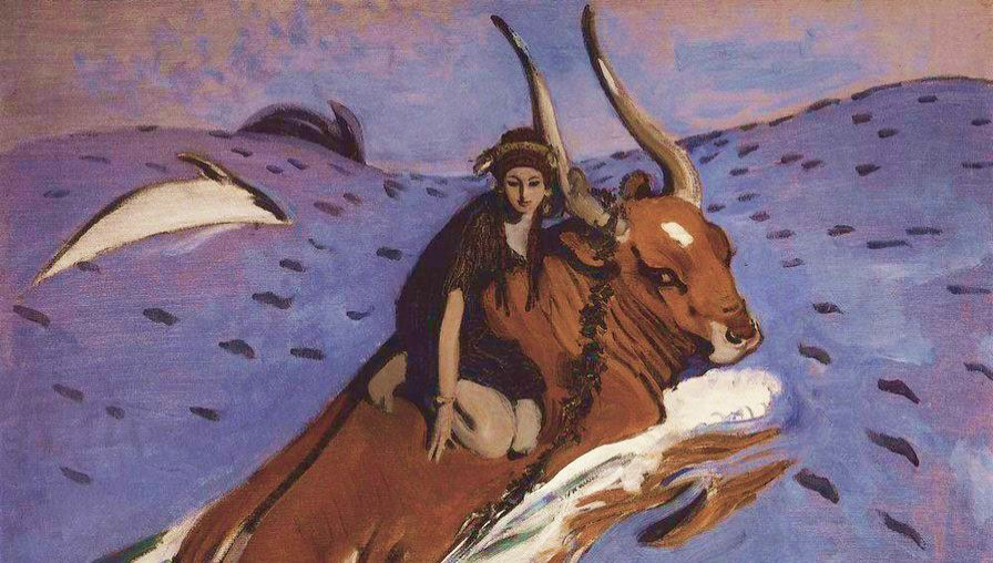 Картина «Похищение Европы», Серов